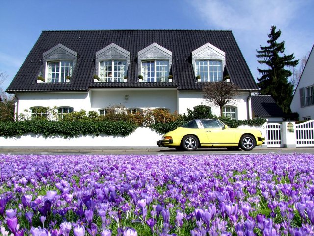 Doppelhaushälfte in Dresden-Cossebaude zur Miete: 124 m², Garten, Garage